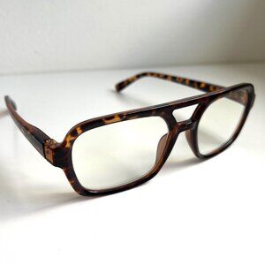 Aviator Tortoiseshell Reading Computer Glasses | +1.50
